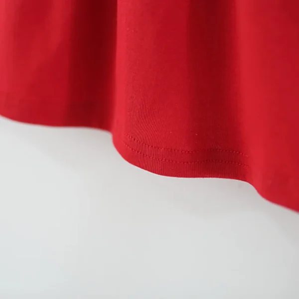 Red Strawberry Baby Girl Dress, Sweet And Festive Children's - Image 5