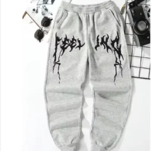 Casual Solid Color Men's  Versatile Drawstring Pants pants