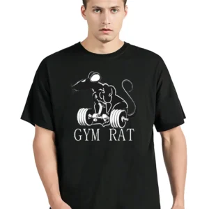 Funny Gym Rat Fitness Bodybuilding o-neck T-Shirt