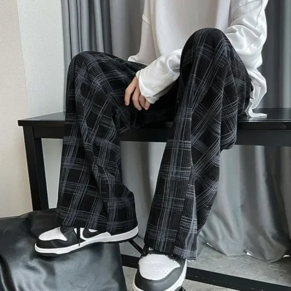 Men's Casual Baggy Loose Male Trousers Streetwear - Image 5