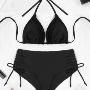 2 Pcs/Set Women's Bikini Set Beach Women's Swimsuit