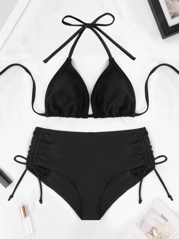 2 Pcs/Set Women's Bikini Set Beach Women's Swimsuit