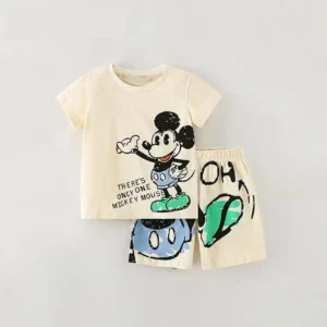 Baby Summer Short Sleeve Outfit New Fashion Costume