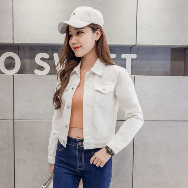 Spring Autumn Loose-Fit Korean Candy Colored Slims