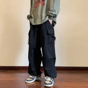 Trendy Japanese Style Casual Pants For Men