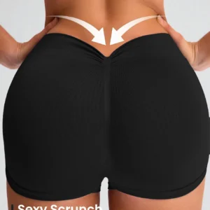 Workout Shorts for Women Seamless Scrunch Short Gym Yoga