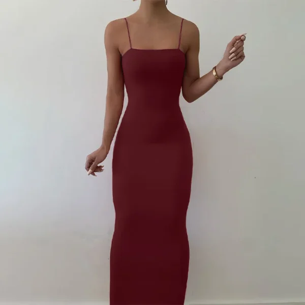 Summer Bodycon Dress – Spaghetti Strap - Image 3