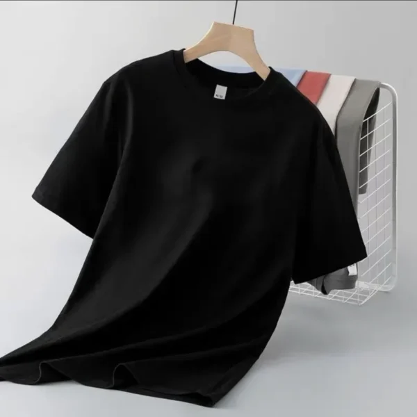 Men's Slim Fit T-shirt Classic Versatile  Slimming For Men - Image 2