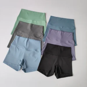 Summer Women's Yoga Shorts High Waist Sport Shorts Fitness