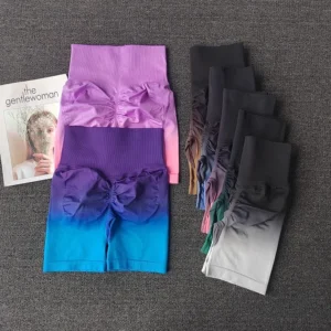 Sports Fitness Shorts for Women Lifting Hips Five-point Yoga Pants