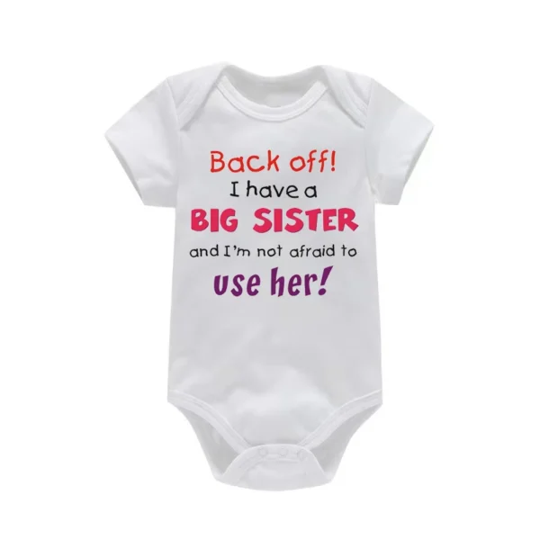 Baby Bodysuit Short Sleeves Body Baby Boy - Image 5