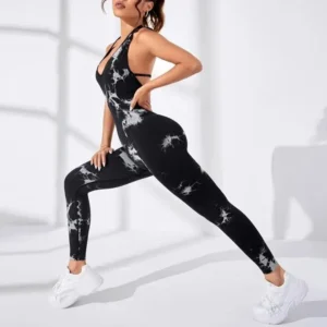 Sexy Backless Sling Women Full Seasons Casual Fitness Sport Playsuit