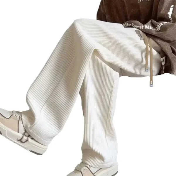 Corduroy Casual Pants For Men 2024 Spring Autumn - Image 2