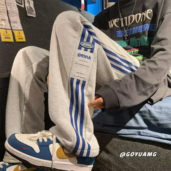 Men's Straight Leg Sweatpants Versatile Sports