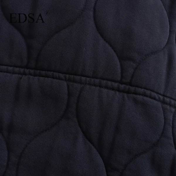 EDSA Women Bomber Jackets Thick Warm Coat - Image 6