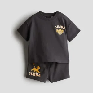 Summer Children's Fashion Set Short Sleeve