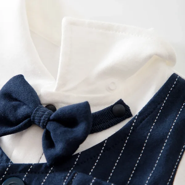 Newborn Clothing Handsome Gentleman Party Dress - Image 4