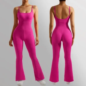 Jumpsuits Women Summer Sleeveless Yoga Clothing Backless Fashion
